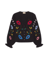 Sissel Edelbo Fran Top Almost Black