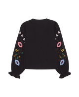 Sissel Edelbo Fran Top Almost Black