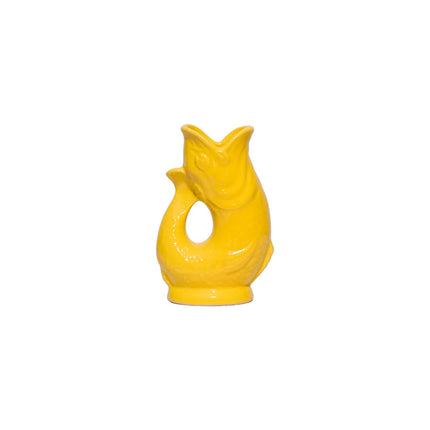 Gluggle Jug Fiskekande/vase mini gul