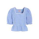 Hunkøn Maggi Blouse Blue Daisy