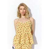 Hunkøn Ruth Top Yellow