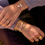 My Jewellery Armbånd Farverige Glasperler