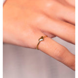 My Jewellery Smykker Lillefinger Ring Hjerte Justerbar