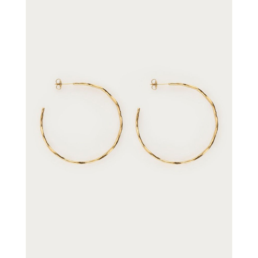 My Jewellery Smykker Øreringe Store Hoops Bølgede