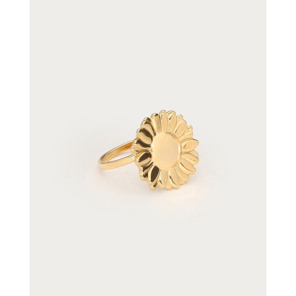 My Jewellery Smykker Ring Solsikke Justerbar