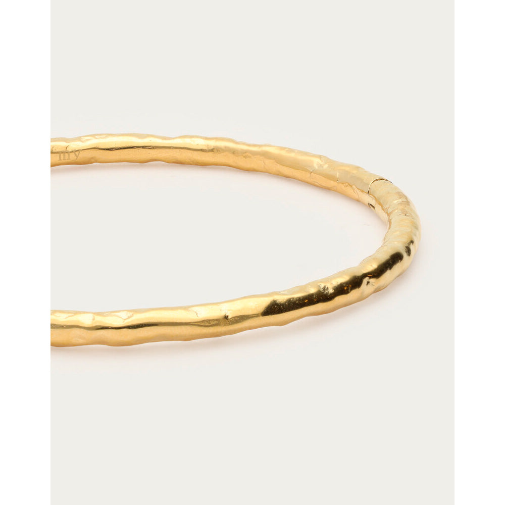My Jewellery Smykker Armbånd Nomade Bangle Struktur Guld