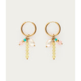 My Jewellery Smykker Hoops Lysegule Sten & Ferskvandperle