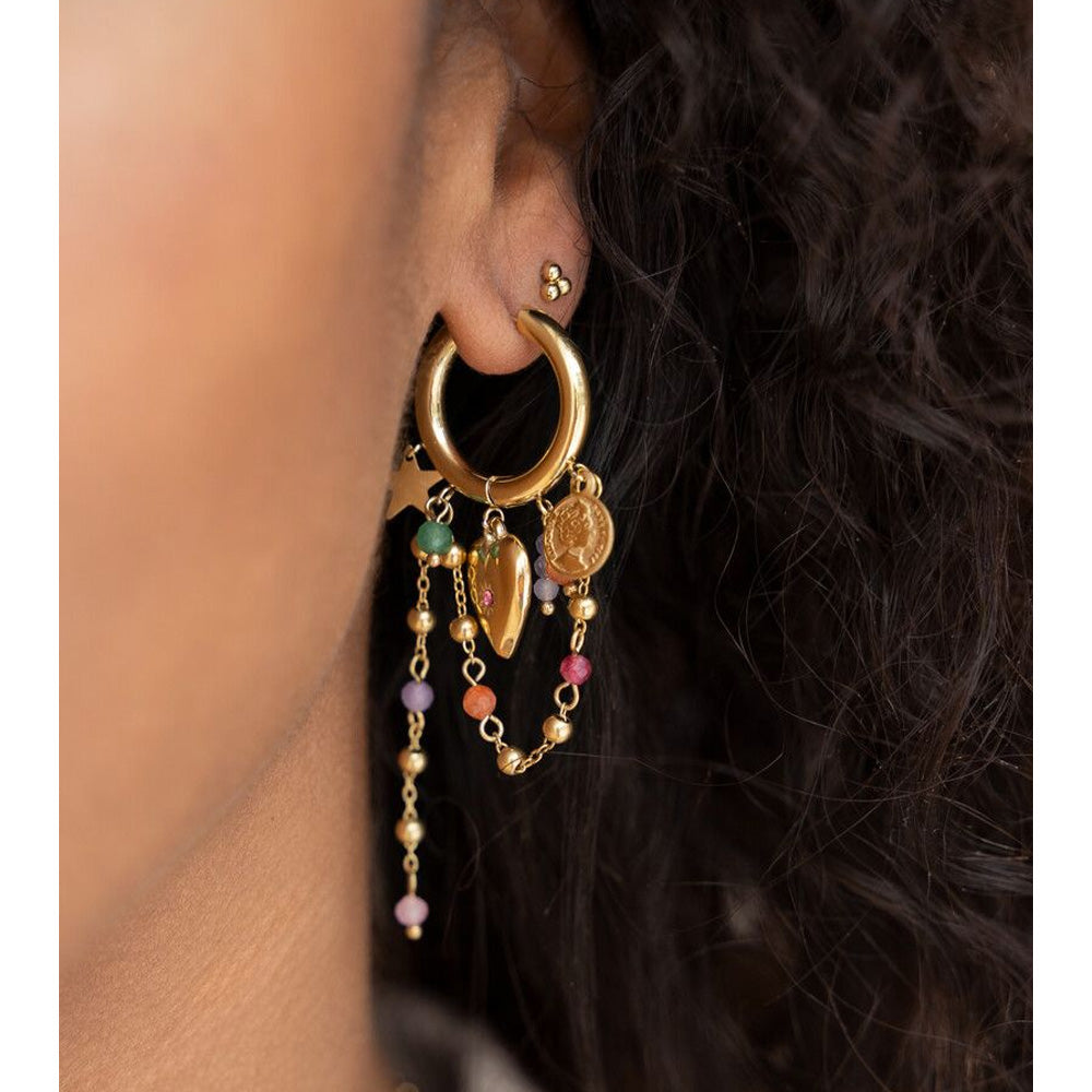 My Jewellery Smykker Øreringe Hjerter Stjerner Kæder Multi