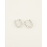 My Jewellery Smykker Øreringe Hoops Ovale Swirl Guld