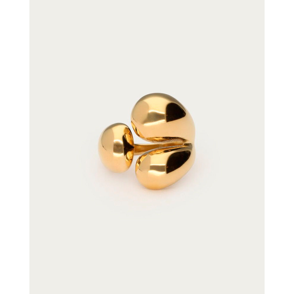 My Jewellery Smykker Statement Ring 3 Dråber Justerbar