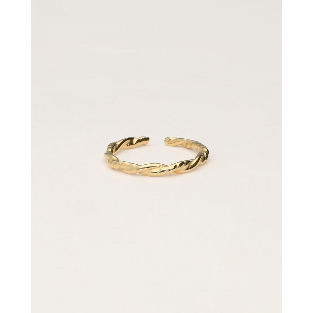 My Jewellery Smykker Vintage Twist Ring Justerbar
