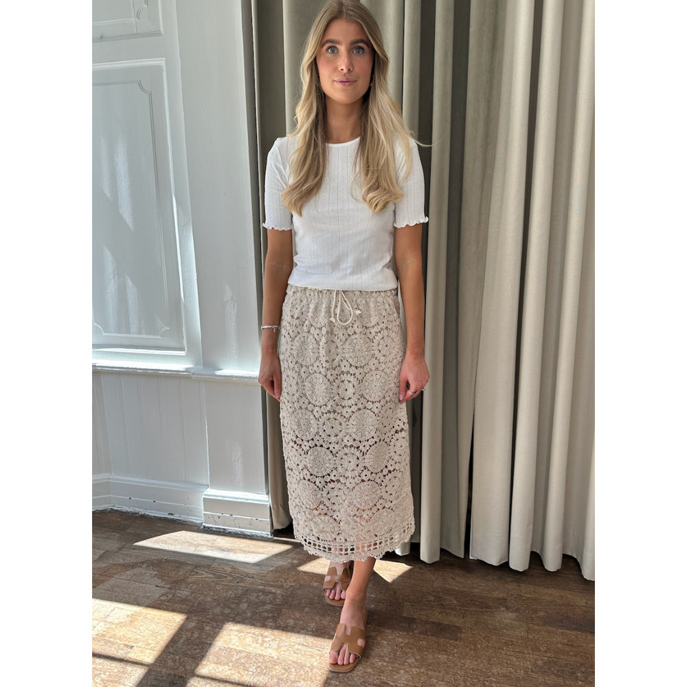 Opal Studio Felone Blonde Nederdel Creme