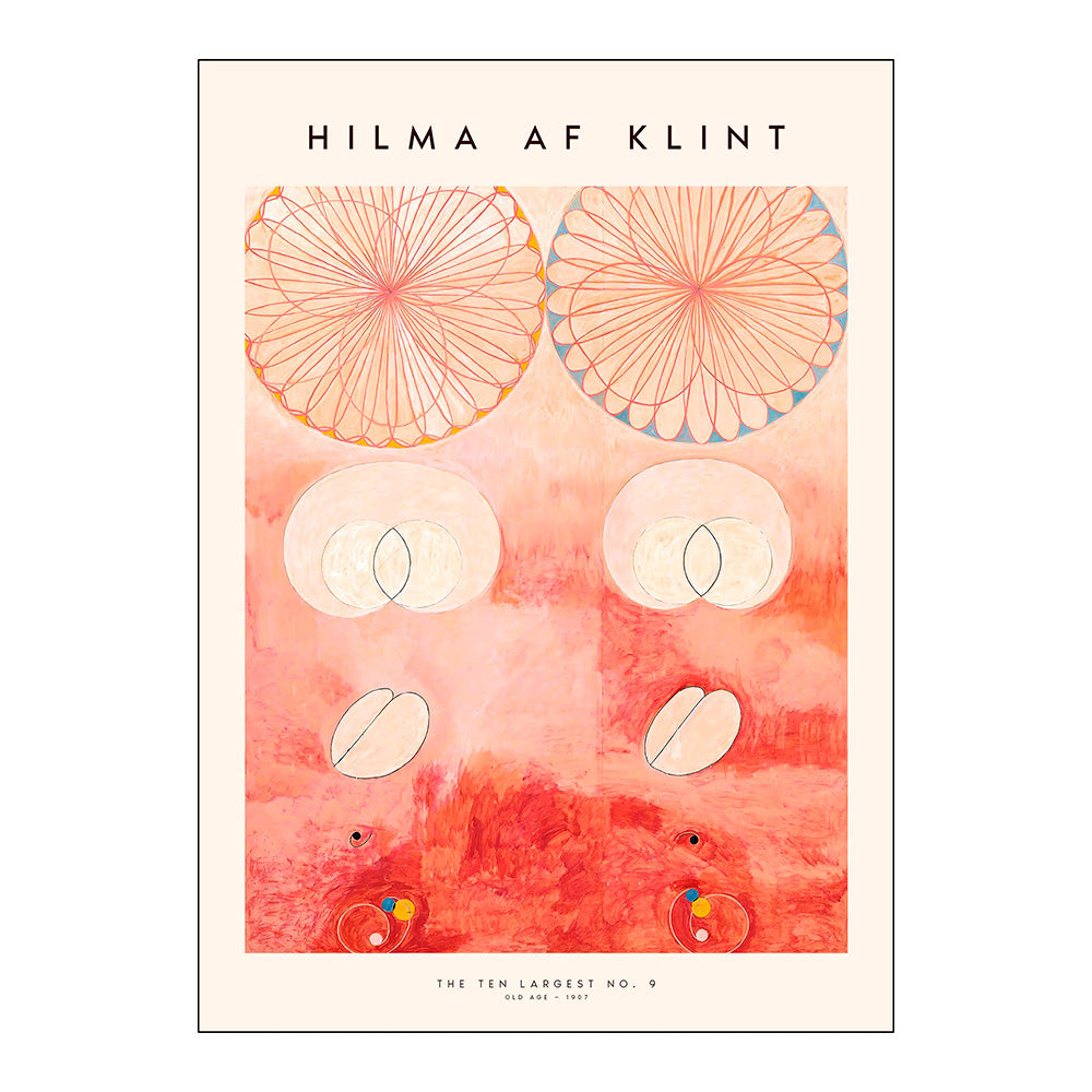 Poster & Frame Plakat Hilma af Klint 'The Ten Largest No. 09'