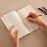 Season Paper Collection Notesbog Pop Blomster Lilla