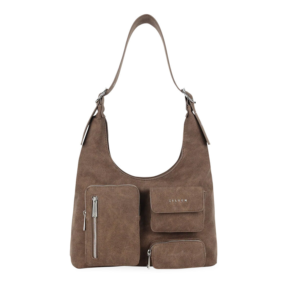 Silfen Studio Nora Crossbody Taske Coffee
