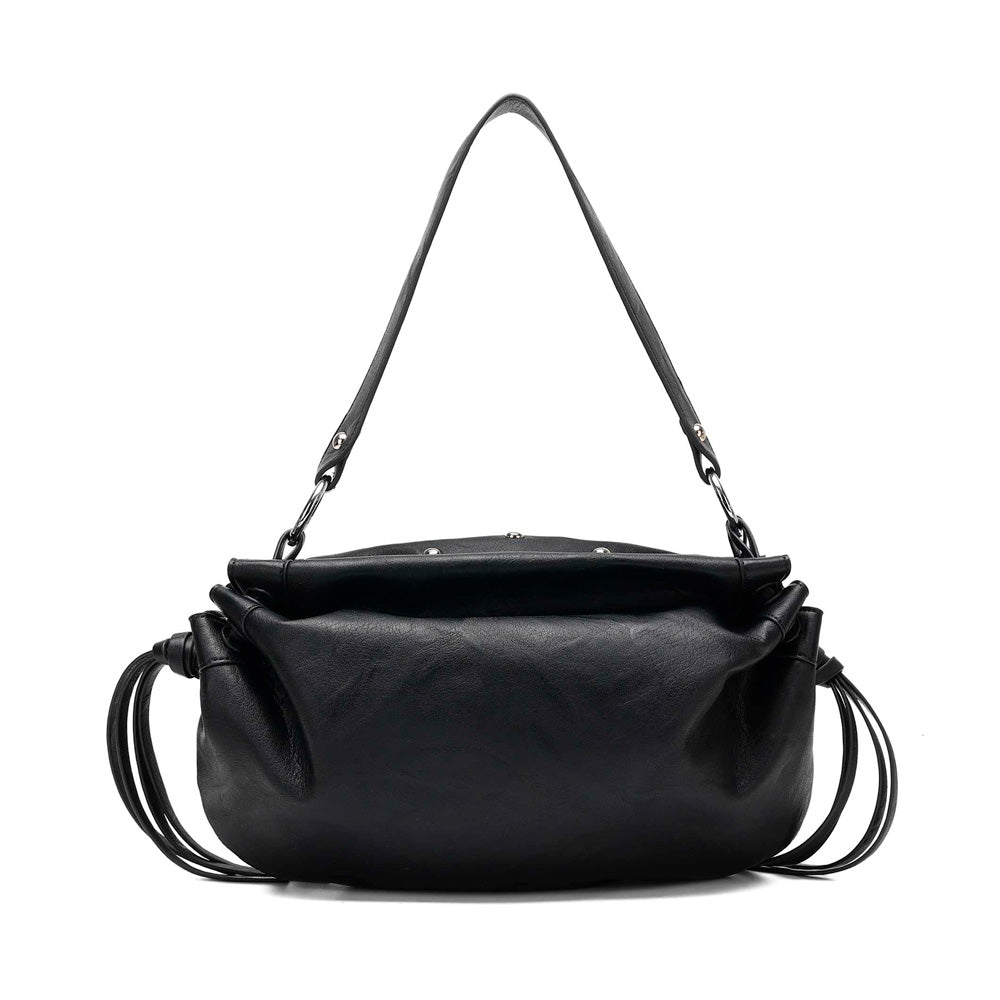 Silfen Studio Iris Studded Black Skuldertaske