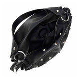 Silfen Studio Iris Studded Black Skuldertaske