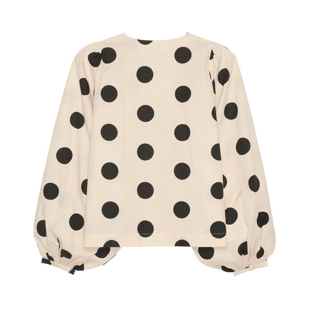Sissel Edelbo Ea Shirt Black Dot Prikker