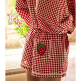 Sissel Edelbo Bobbie Shorts Red Checks