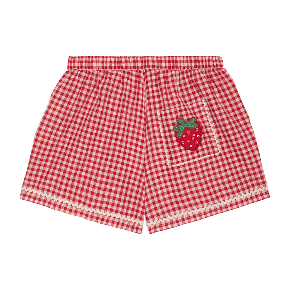 Sissel Edelbo Bobbie Shorts Red Checks