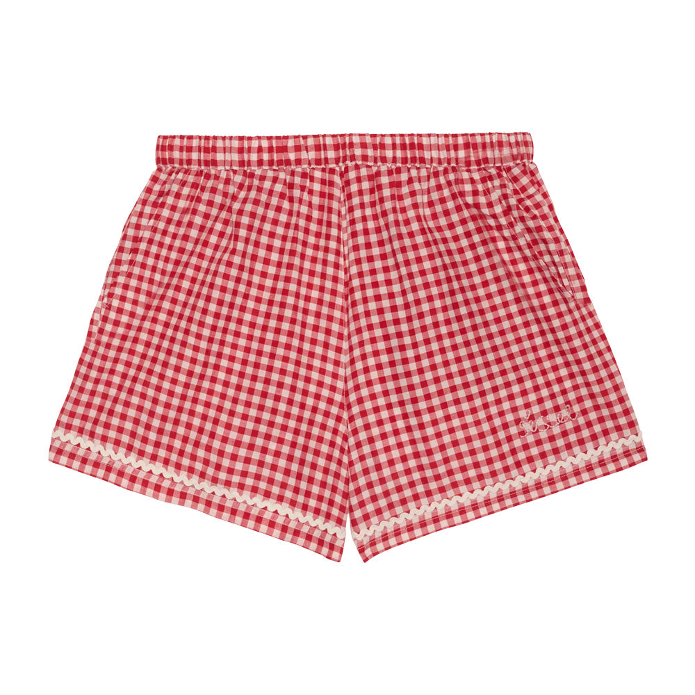 Sissel Edelbo Bobbie Shorts Red Checks