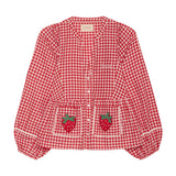 Sissel Edelbo Bobbie Top Red Checks