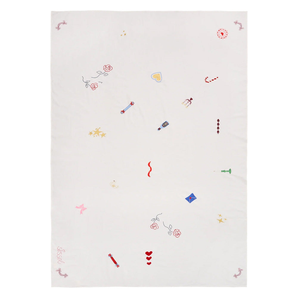 Sissel Edelbo Juledug Christmas Tablecloth Off White