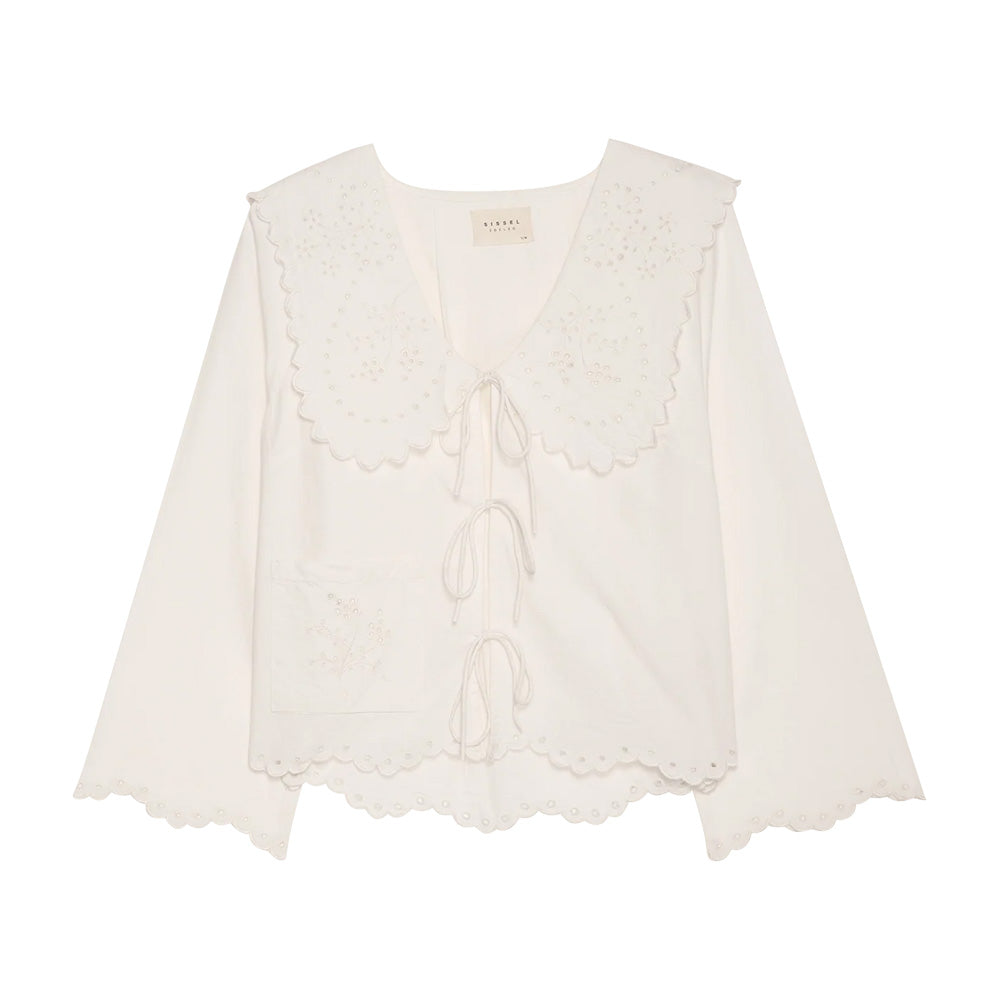 Sissel Edelbo Elly Top Snow White Skjorte