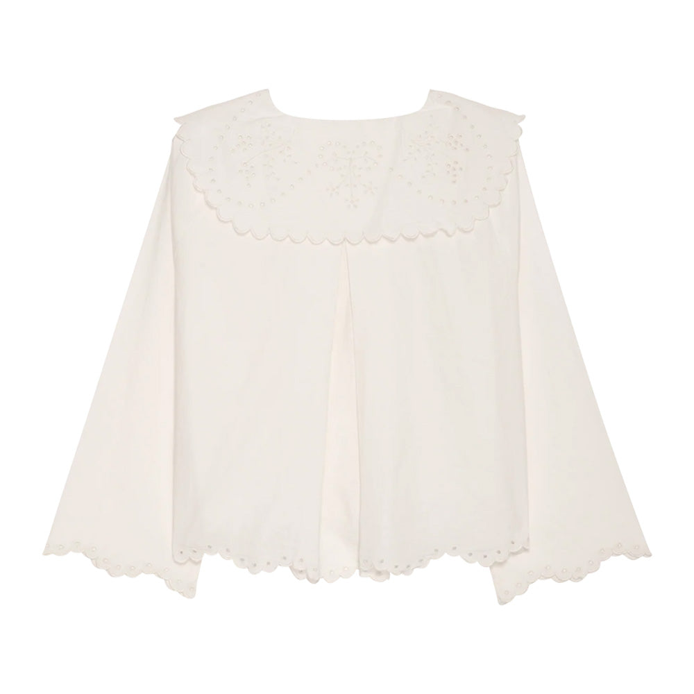 Sissel Edelbo Elly Top Snow White Skjorte