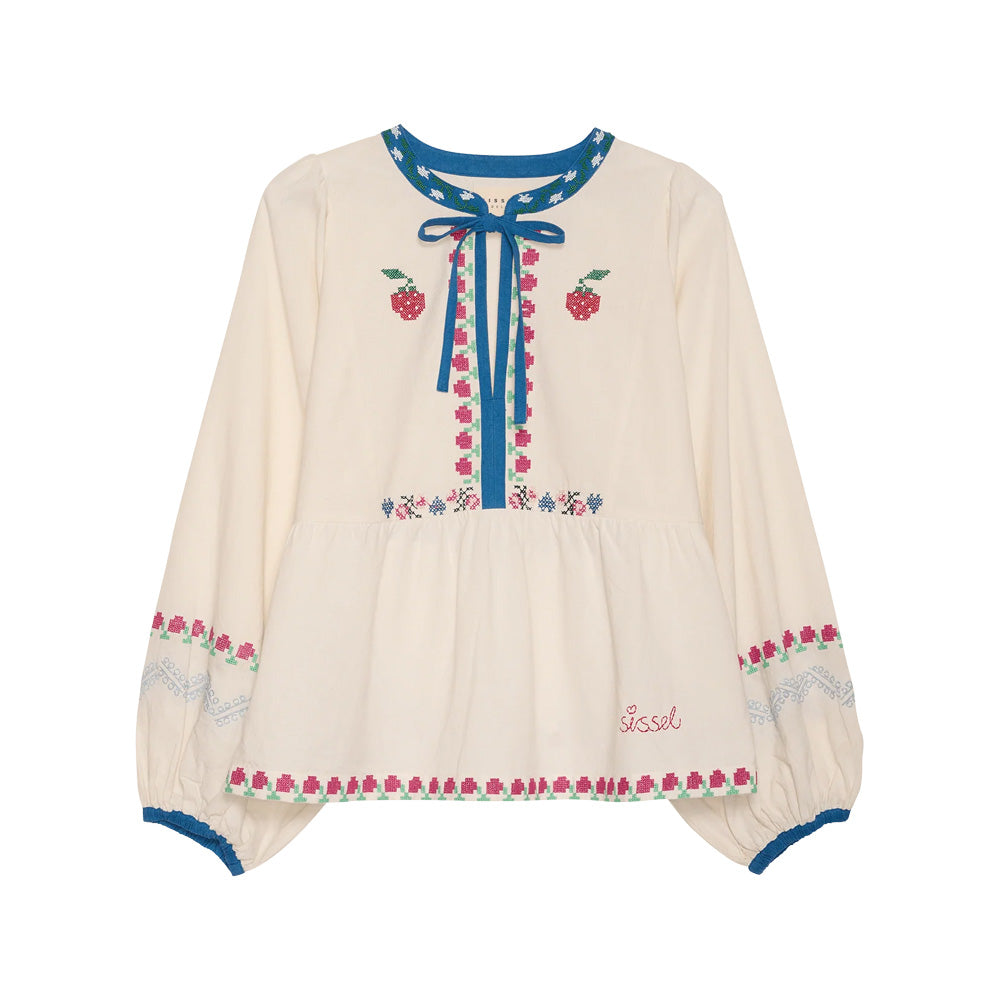 Sissel Edelbo Falka Top Off White