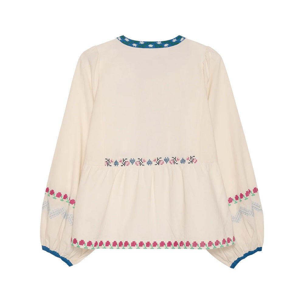 Sissel Edelbo Falka Top Off White