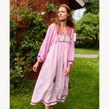 Sissel Edelbo Gaia Dress Rose Mix Striber