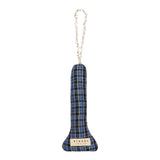 Sissel Edelbo Julepynt Candle Ornament Blue Checks