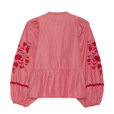 Sissel Edelbo Juliane Top Red Stripes Skjorte