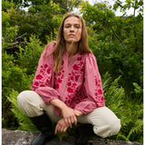 Sissel Edelbo Juliane Top Red Stripes Skjorte