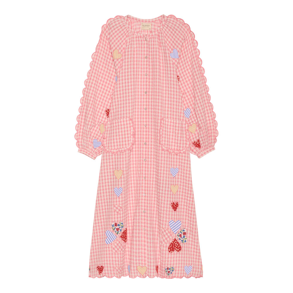 Sissel Edelbo Kamal Dress Pink Checks