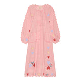 Sissel Edelbo Kamal Dress Pink Checks