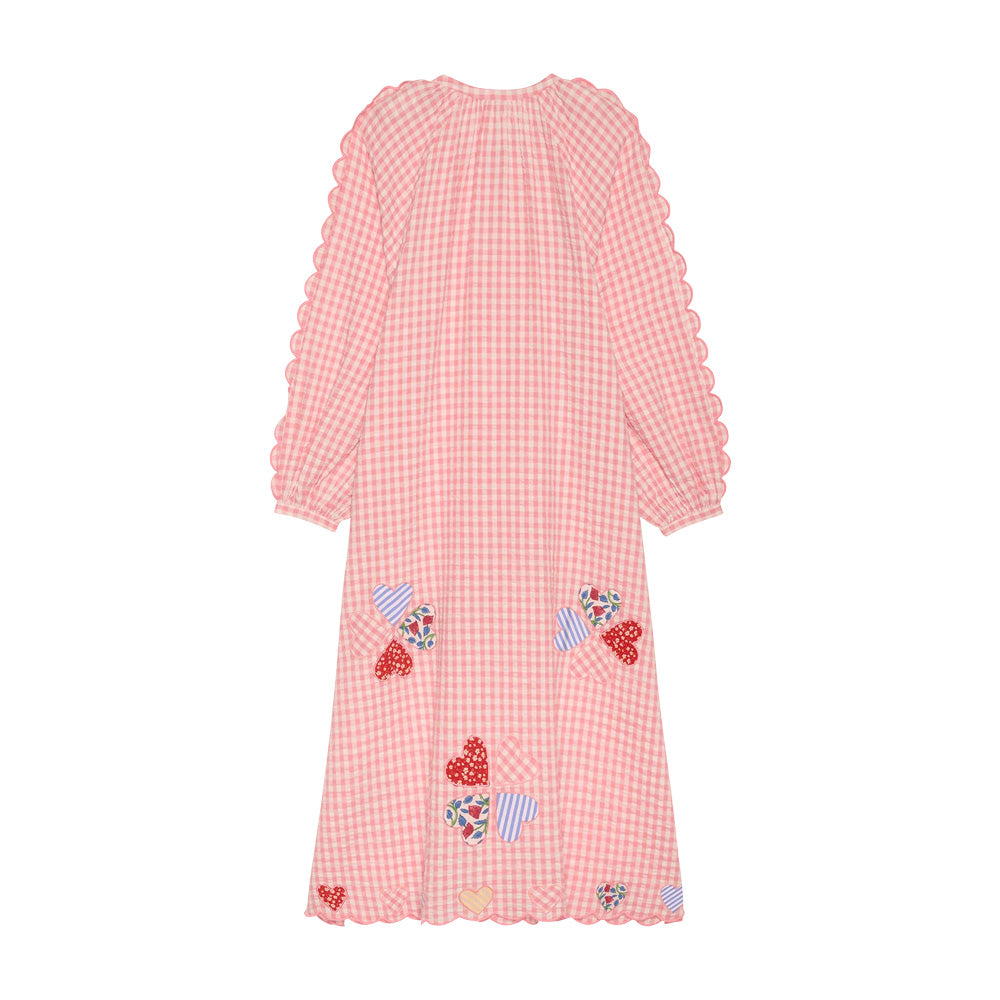 Sissel Edelbo Kamal Dress Pink Checks