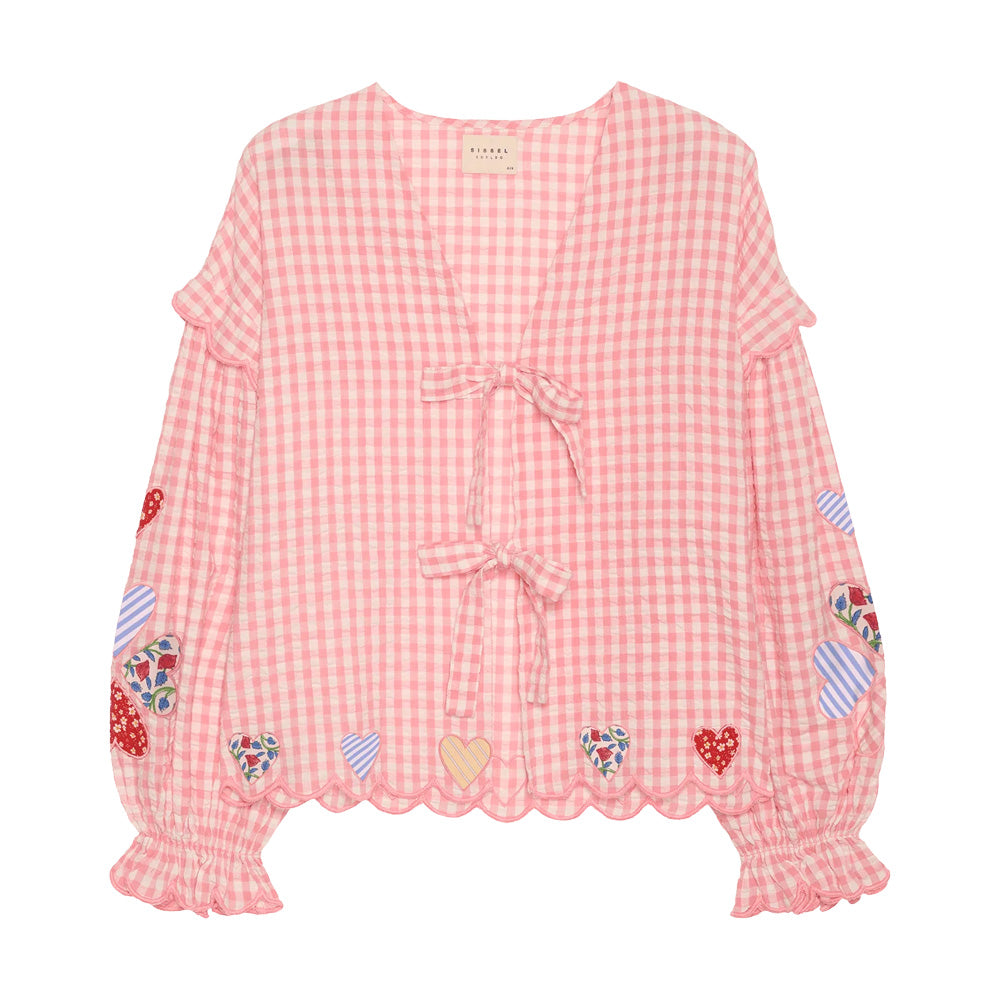 Sissel Edelbo Kamal Top Pink Checks