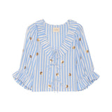 Sissel Edelbo Kiki Top Blue Stripes
