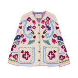Sissel Edelbo Maggie Jacket Festival Flower Broderi