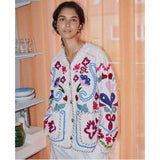 Sissel Edelbo Maggie Jacket Festival Flower Broderi