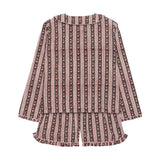 Sissel Edelbo Nuvena Pyjamas Set Black Stripes