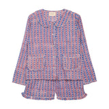Sissel Edelbo Nuvena Pyjamas Set Blue Stripes