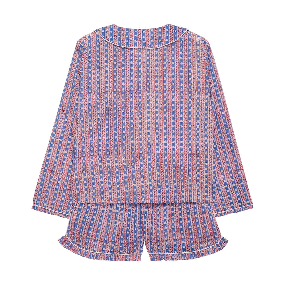 Sissel Edelbo Nuvena Pyjamas Set Blue Stripes