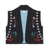 Sissel Edelbo Samira Vest Almost Black