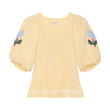 Sissel Edelbo Svea Top Yellow Stripes