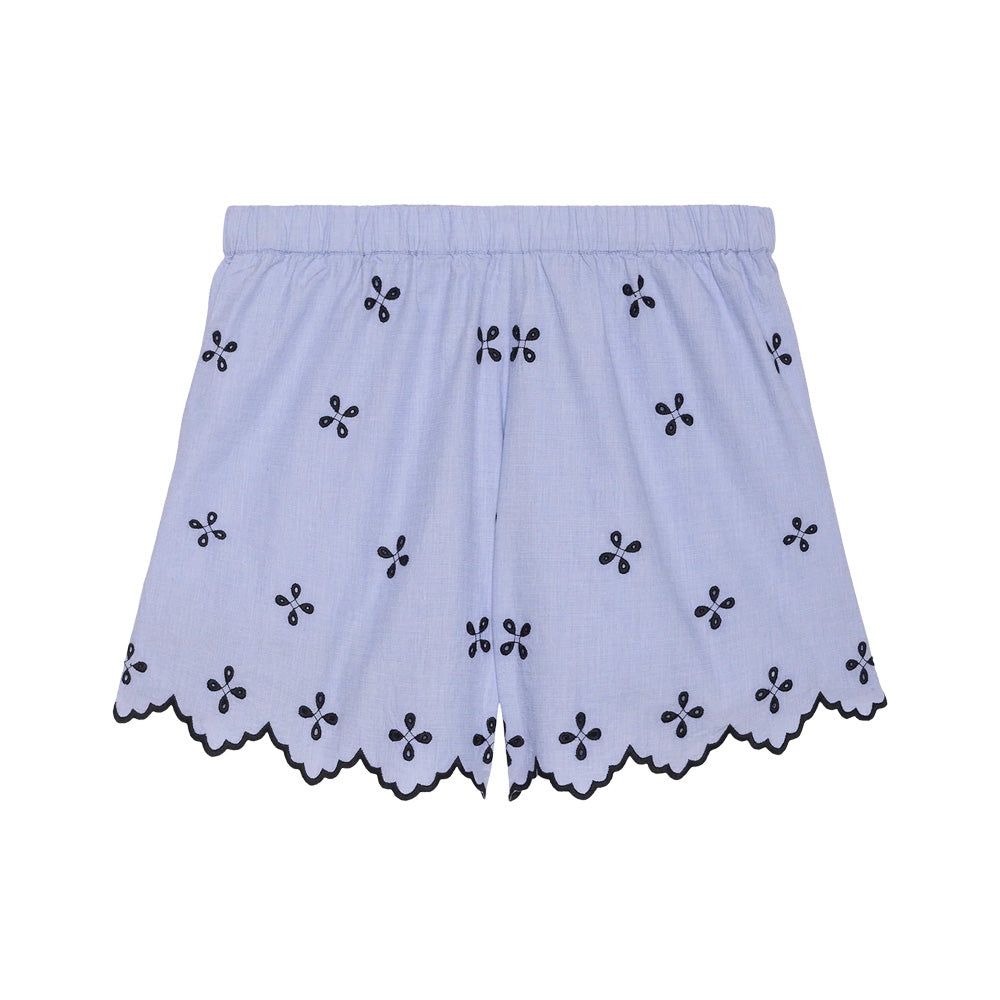 Sissel Edelbo Tone Shorts Blue Chambray