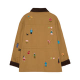 Sissel Edel Cara Jacket Camel Broderi