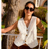 Sissel Edelbo Debbie Vest Cream